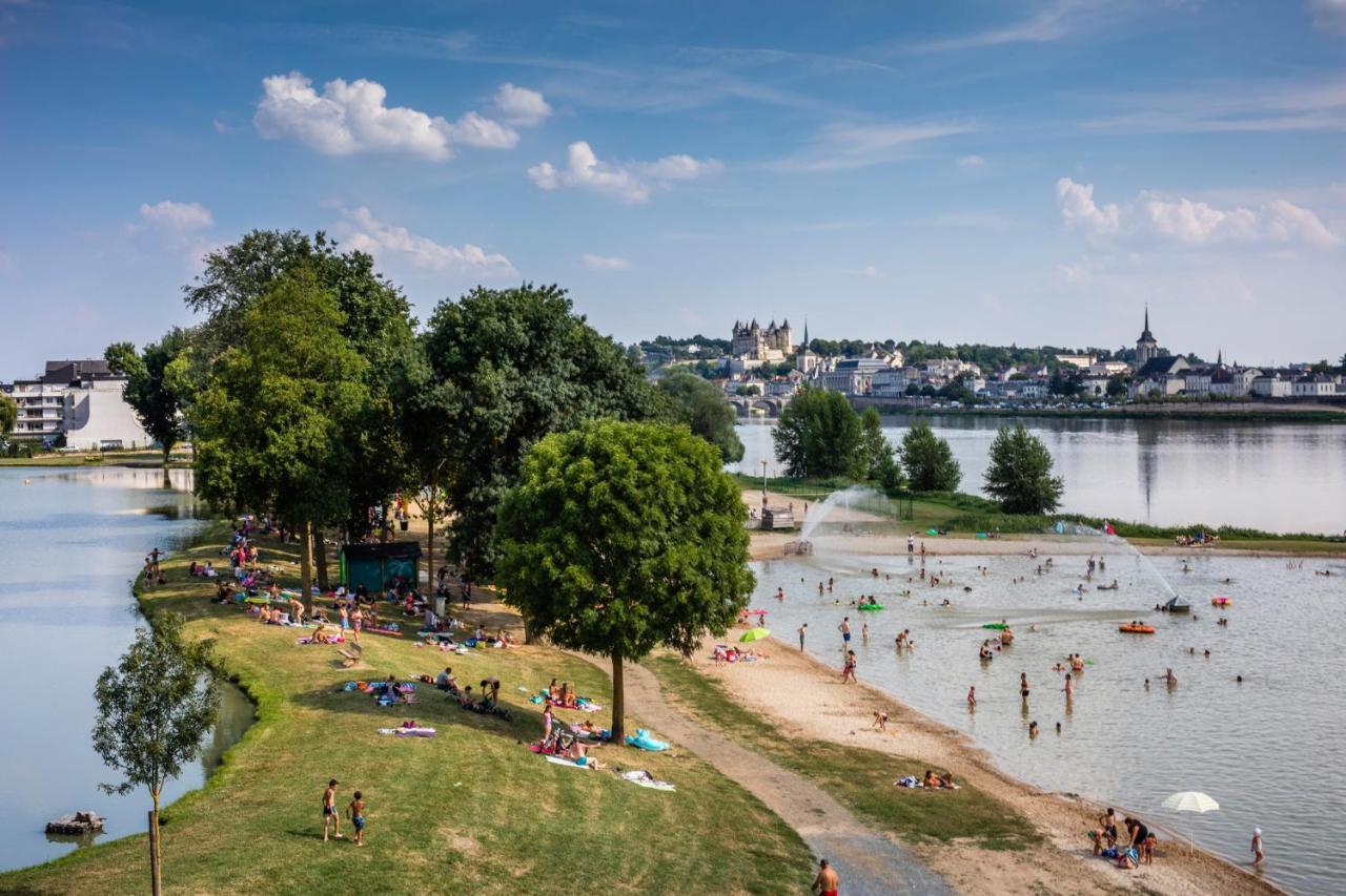 Le Bois Flotte - Maison Au Coeur De La Loire Entre Ville Et Nature Saumur Buitenkant foto